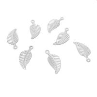 Stainless Steel Leaf Pendant, 304 Stainless Steel, polished, fashion jewelry & DIY & Unisex, original color Approx 1mm 