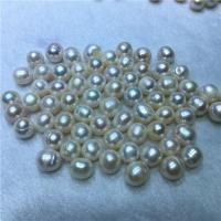 Round Cultured Freshwater Pearl Beads, DIY & no hole, white, 8-9mm 