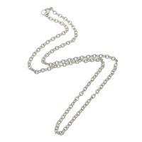 Fashion Stainless Steel Necklace Chain, 304 Stainless Steel Chain, original color Approx 20.5 Inch 