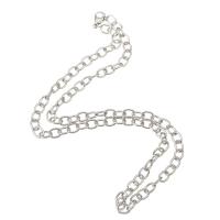 Мода нержавеющей стали ожерелье цепь, цепь из нержавеющей стали, оригинальный цвет, длина:Приблизительно 20 дюймовый, продается PC