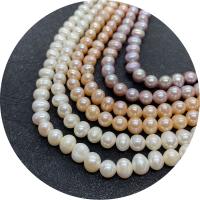 Round Cultured Freshwater Pearl Beads, polished, DIY Approx 14.96 