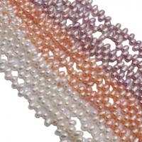 Perlas Arroz Freshwater, Perlas cultivadas de agua dulce, Bricolaje, más colores para la opción, 5mm, longitud:aproximado 38 cm, aproximado 80PCs/Sarta, Vendido por Sarta