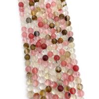 perles de melon , pastèque, Rond, DIY & normes différentes pour le choix, couleurs mélangées Environ 14.96 pouce, Vendu par brin