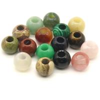 Смешанные бусы с драгоценными камнями, Полудрагоценный камень, Круглая, DIY & различные материалы для выбора, Много цветов для выбора, 20mm, продается PC