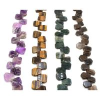 Perles de pierre gemme mixte, Pierre naturelle, DIY & différents matériaux pour le choix, plus de couleurs à choisir Environ 40 cm, Vendu par brin