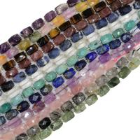 Perles de pierre gemme mixte, Pierre naturelle, DIY & différents matériaux pour le choix & facettes, plus de couleurs à choisir Environ 40 cm, Vendu par brin