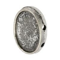 alliage de zinc supports boutons, DIY & noircir, couleur originale Environ 2mm, Vendu par PC