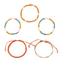 Resin Bracelets, 5 pieces & fashion jewelry & for woman, multi-colored 