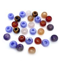 Perles de pierre gemme mixte, Rond, DIY & différents matériaux pour le choix, plus de couleurs à choisir Vendu par PC