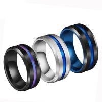Stainless Steel Finger Ring, 304 Stainless Steel, fashion jewelry & Unisex 8mm 