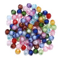 collier en perle acrylique , Losange, poli, DIY, couleurs mélangées Vendu par sac