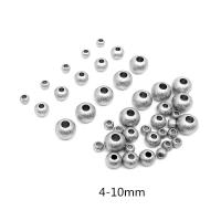 304 Stainless Steel Positioning Bead, DIY & Unisex & frosted, original color 