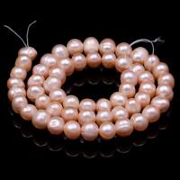 Round Cultured Freshwater Pearl Beads, natural, DIY 5-6mm Approx 14-15 Inch 