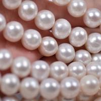 Round Cultured Freshwater Pearl Beads, natural, DIY, white, 11-12mm Approx 14.96 Inch 