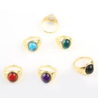 Resin Zinc Alloy Finger Ring, with Resin, Unisex, mixed colors, 17mm 