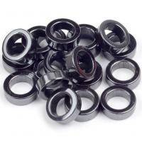 Hematite anillo, unisexo, Negro, 12mm, Vendido por UD