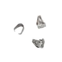 Stainless Steel Pinch Bail, 304 Stainless Steel, fashion jewelry & DIY & Unisex, original color, 10mm 