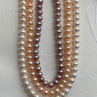 Round Cultured Freshwater Pearl Beads, DIY 5-6mm Approx 14.97 Inch 