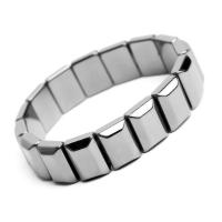 Bracelets magnétiques, Hématite, unisexe, noire Environ 21 cm, Vendu par PC