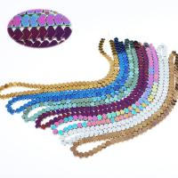 Perles hématite non-magnétique, coeur, Placage sous vide, DIY, plus de couleurs à choisir, 6mm Environ 38 cm Vendu par brin