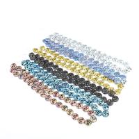 Perles hématite non-magnétique, Rond, Placage sous vide, DIY, plus de couleurs à choisir, 12mm Environ 38 cm Vendu par brin