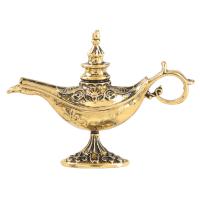 Zinc Alloy Jewelry Brooch, Lamp of Aladdin, plated, fashion jewelry & for woman 