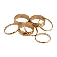Связывания кольцо-латуни, Латунь, Кольцевая форма, плакирован золотом, DIY, Золотой Приблизительно 100ПК/сумка, продается сумка