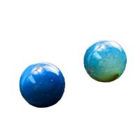 Gemischte Achat Perlen, Violetter Achat, mit Blauer Achat & Gelber Achat, rund, poliert, DIY & kein Loch, keine, 16mm, verkauft von PC