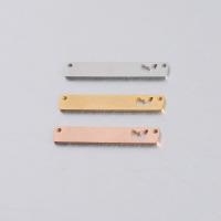 Stainless Steel Connector Bar, 304 Stainless Steel, Vacuum Ion Plating, DIY Approx 1.4mm 
