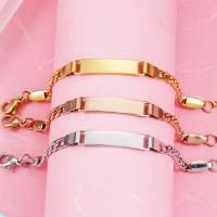 Stainless Steel Children Bangle, 304 Stainless Steel, with 1.18inch,1.97inch extender chain & for children Approx 5.12 Inch, Approx 7.09 Inch 