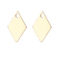 Gold Filled Pendants, Rhombus, 14K gold-filled Approx 0.5mm 