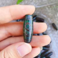 Natural Tibetan Agate Dzi Beads, DIY & Unisex, 30mm 