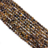 Tiger Eye Beads, Round, DIY & faceted, mixed colors Approx 14.96 Inch 