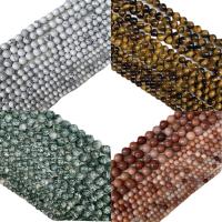 Gemischte Edelstein Perlen, rund, DIY & verschiedenen Materialien für die Wahl, keine, 4-12mm, Länge:ca. 14.96 ZollInch, verkauft von Strang