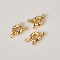 Brass Spring Ring Clasp, plated 