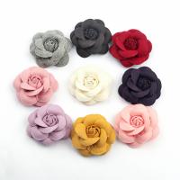 ткань декоративный цветок, Форма цветка, DIY, Много цветов для выбора, 55mm, продается PC