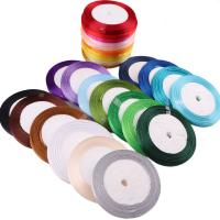 Fibre de polyester Ruban coloré, DIY, plus de couleurs à choisir, 6mm, Environ 4. Vendu par bobine
