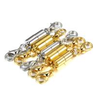 Brass Magnetic Clasp, with Magnet, plated, DIY 