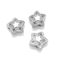 Stainless Steel Star Pendant, 304 Stainless Steel, machine polished, DIY, original color, 11.5mm 