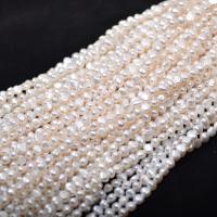 Keshi Cultured Freshwater Pearl Beads, irregular, DIY, white, 8-9mm Approx 36-38 cm 