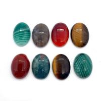 Cabochons en pierres précieuses, pierre gemme, ellipse, DIY & différents matériaux pour le choix, plus de couleurs à choisir Vendu par PC