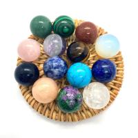 Gemischte Edelstein Perlen, rund, DIY & verschiedenen Materialien für die Wahl & kein Loch, keine, 16mm, verkauft von PC