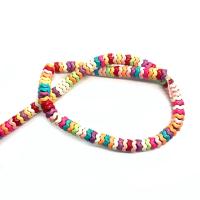 Synthetische Türkis Perlen, DIY & verschiedene Größen vorhanden, gemischte Farben, Länge:ca. 14.96 ZollInch, verkauft von Strang