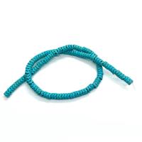 Synthetische Türkis Perlen, DIY & verschiedene Größen vorhanden, blau, Länge:ca. 14.96 ZollInch, verkauft von Strang
