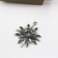 Zinc Alloy Jewelry Pendants, Compass, silver color plated, DIY & for man, silver color 