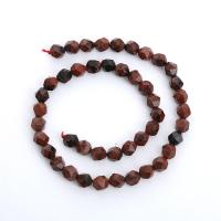 Mahogany Obsidian Bead, Round, polished, Star Cut Faceted & DIY Approx 14.96 Inch 
