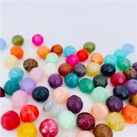 Acrylic Jewelry Beads, Round, injection moulding, DIY 