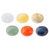Solide Acryl Perlen, oval, DIY, keine, 12x15x12mm, Bohrung:ca. 2mm, ca. 500G/Tasche, verkauft von Tasche