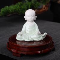 Buddhist Gift Decoration, Porcelain, handmade, for home and office 