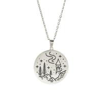 Stainless Steel Pendants, 304 Stainless Steel, polished, fashion jewelry & Unisex, original color 